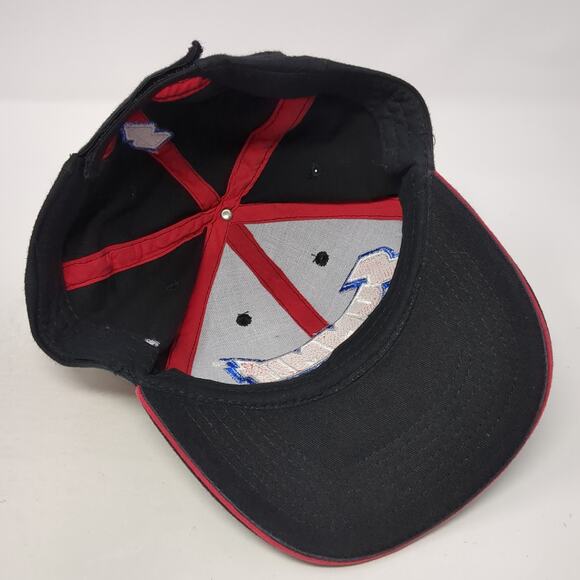 Summit Racing Equipment U.S. Flag Strapback Baseball Cap Black One Size 6 Panel - Picture 7 of 9